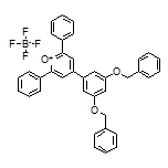 4-[3,5-Bis(benzyloxy)phenyl]-2,6-diphenylpyrylium Tetrafluoroborate