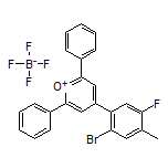 4-(2-Bromo-5-fluoro-4-methylphenyl)-2,6-diphenylpyrylium Tetrafluoroborate