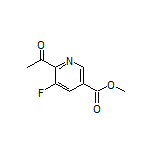 Methyl 6-Acetyl-5-fluoronicotinate