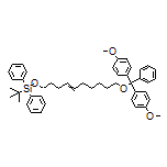 [[10-[Bis(4-methoxyphenyl)(phenyl)methoxy]dec-4-en-1-yl]oxy](tert-butyl)diphenylsilane