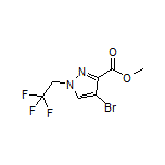 Methyl 4-Bromo-1-(2,2,2-trifluoroethyl)pyrazole-3-carboxylate