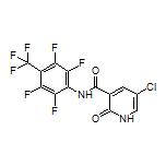 5-Chloro-2-oxo-N-[2,3,5,6-tetrafluoro-4-(trifluoromethyl)phenyl]-1,2-dihydropyridine-3-carboxamide