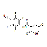 5-Chloro-N-(4-cyano-2,3,5,6-tetrafluorophenyl)-2-oxo-1,2-dihydropyridine-3-carboxamide