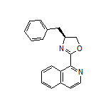 (S)-4-Benzyl-2-(isoquinolin-1-yl)-4,5-dihydrooxazole