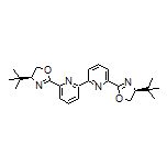 6,6’-Bis[(S)-4-(tert-butyl)-4,5-dihydrooxazol-2-yl]-2,2’-bipyridine