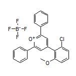 4-(2-Chloro-6-methoxyphenyl)-2,6-diphenylpyrylium Tetrafluoroborate