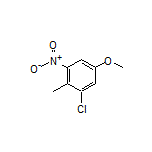 1-Chloro-5-methoxy-2-methyl-3-nitrobenzene