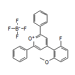 4-(2-Fluoro-6-methoxyphenyl)-2,6-diphenylpyrylium Tetrafluoroborate