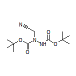 tert-Butyl 2-Boc-1-(cyanomethyl)hydrazine-1-carboxylate