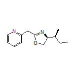 (S)-4-[(S)-sec-Butyl]-2-(pyridin-2-ylmethyl)-4,5-dihydrooxazole