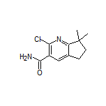 2-Chloro-7,7-dimethyl-6,7-dihydro-5H-cyclopenta[b]pyridine-3-carboxamide