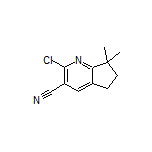 2-Chloro-7,7-dimethyl-6,7-dihydro-5H-cyclopenta[b]pyridine-3-carbonitrile