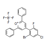 4-(2-Bromo-4-chloro-6-fluorophenyl)-2,6-diphenylpyrylium Tetrafluoroborate