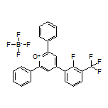 4-[2-Fluoro-3-(trifluoromethyl)phenyl]-2,6-diphenylpyrylium Tetrafluoroborate