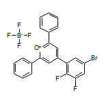 4-(5-Bromo-2,3-difluorophenyl)-2,6-diphenylpyrylium Tetrafluoroborate