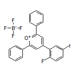 4-(2-Fluoro-5-iodophenyl)-2,6-diphenylpyrylium Tetrafluoroborate