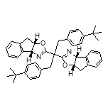 (3aR,3a’R,8aS,8a’S)-2,2’-[1,3-Bis[4-(tert-butyl)phenyl]propane-2,2-diyl]bis(8,8a-dihydro-3aH-indeno[1,2-d]oxazole)