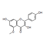 3,7-Dihydroxy-2-(4-hydroxyphenyl)-5-methoxy-4H-chromen-4-one