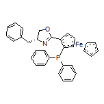 (2Rp)-1-[(4R)-4,5-Dihydro-4-phenylmethyl-2-oxazolyl]-2-(diphenylphosphino)ferrocene