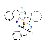 (3aS,3a’S,8aR,8a’R)-2,2’-(Cycloheptane-1,1-diyl)bis(8,8a-dihydro-3aH-indeno[1,2-d]oxazole)