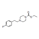 Ethyl 4-(4-Fluorophenethyl)piperazine-1-carboxylateEthyl 4-(4-Fluorophenethyl)piperazine-1-carboxylate