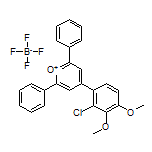 4-(2-Chloro-3,4-dimethoxyphenyl)-2,6-diphenylpyrylium Tetrafluoroborate