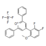 4-(2,3-Difluoro-6-methoxyphenyl)-2,6-diphenylpyrylium Tetrafluoroborate