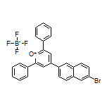 4-(6-Bromo-2-naphthalenyl)-2,6-diphenylpyrylium Tetrafluoroborate