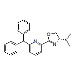 (S)-2-(6-Benzhydryl-2-pyridyl)-4-isopropyl-4,5-dihydrooxazole