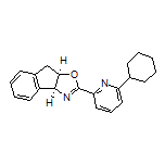 (3aS,8aR)-2-(6-Cyclohexyl-2-pyridyl)-8,8a-dihydro-3aH-indeno[1,2-d]oxazole