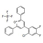 4-(2-Chloro-4,5-difluorophenyl)-2,6-diphenylpyrylium Tetrafluoroborate