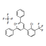 4-[2-Chloro-3-(trifluoromethyl)phenyl]-2,6-diphenylpyrylium Tetrafluoroborate