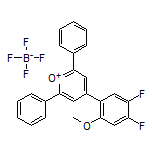 4-(4,5-Difluoro-2-methoxyphenyl)-2,6-diphenylpyrylium Tetrafluoroborate