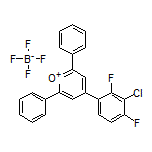 4-(3-Chloro-2,4-difluorophenyl)-2,6-diphenylpyrylium Tetrafluoroborate