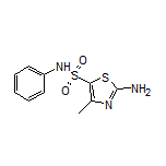 2-Amino-4-methyl-N-phenylthiazole-5-sulfonamide