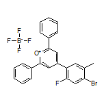 4-(4-Bromo-2-fluoro-5-methylphenyl)-2,6-diphenylpyrylium Tetrafluoroborate