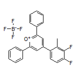 4-(3,4-Difluoro-2-methylphenyl)-2,6-diphenylpyrylium Tetrafluoroborate