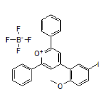 4-(5-Iodo-2-methoxyphenyl)-2,6-diphenylpyrylium Tetrafluoroborate