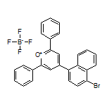 4-(4-Bromo-1-naphthalenyl)-2,6-diphenylpyrylium Tetrafluoroborate