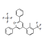 4-[2-Methyl-3-(trifluoromethyl)phenyl]-2,6-diphenylpyrylium Tetrafluoroborate