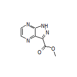 Methyl 1H-Pyrazolo[3,4-b]pyrazine-3-carboxylate