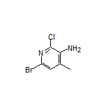 3-Amino-6-bromo-2-chloro-4-methylpyridine