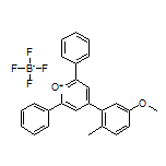 4-(5-Methoxy-2-methylphenyl)-2,6-diphenylpyrylium Tetrafluoroborate