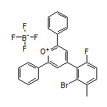 4-(2-Bromo-6-fluoro-3-methylphenyl)-2,6-diphenylpyrylium Tetrafluoroborate