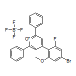 4-(4-Bromo-2-fluoro-6-methoxyphenyl)-2,6-diphenylpyrylium Tetrafluoroborate