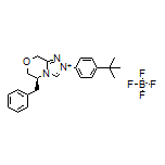 (S)-5-Benzyl-2-[4-(tert-butyl)phenyl]-6,8-dihydro-5H-[1,2,4]triazolo[3,4-c][1,4]oxazin-2-ium Tetrafluoroborate