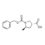 (3R,5R)-1-Cbz-5-methylpyrrolidine-3-carboxylic Acid