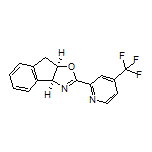 (3aS,8aR)-2-[4-(Trifluoromethyl)-2-pyridyl]-8,8a-dihydro-3aH-indeno[1,2-d]oxazole