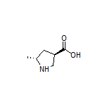 (3R,5R)-5-Methylpyrrolidine-3-carboxylic Acid