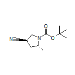 (3R,5R)-1-Boc-5-methylpyrrolidine-3-carbonitrile